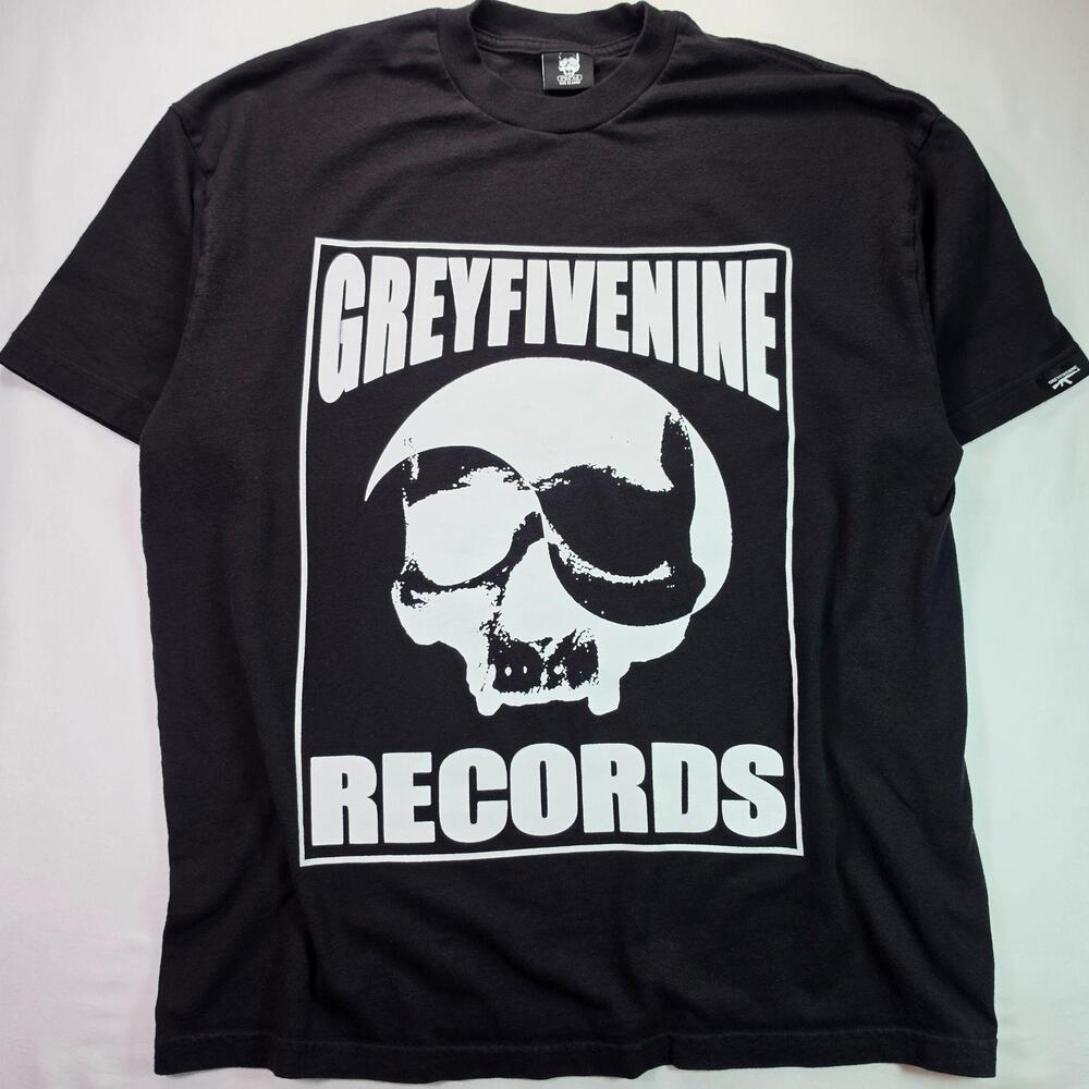 G59 Grey Five Nine Records Yin Yang Skull T-Shirt Black XL Suicideboys 2023